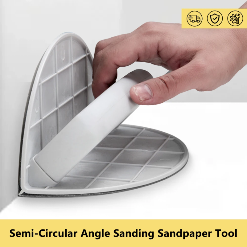 Detail Sander Corner - Многофункциональный полукруглый угловой шлифовальный инструмент с