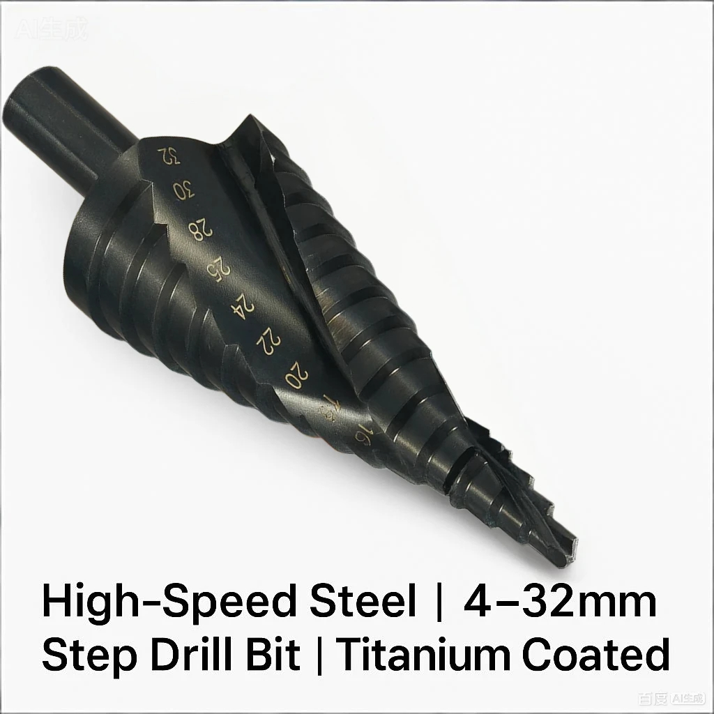 Power Tools Kobalt - Сверло ступенчатое HSS с кобальтом 4-32