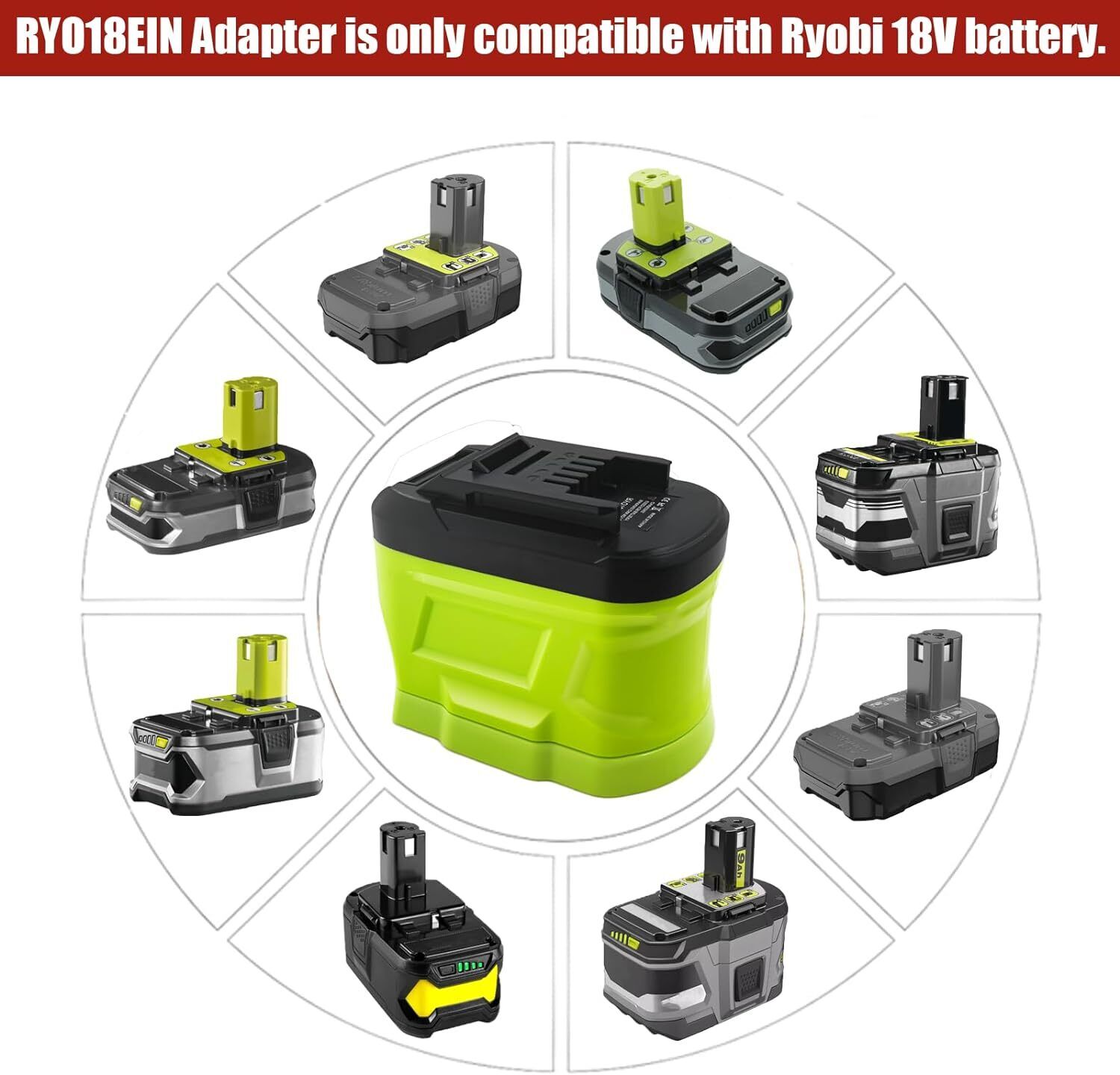 Адаптер для аккумулятора Ryobi – обзор и цена Power Tools Ryobi