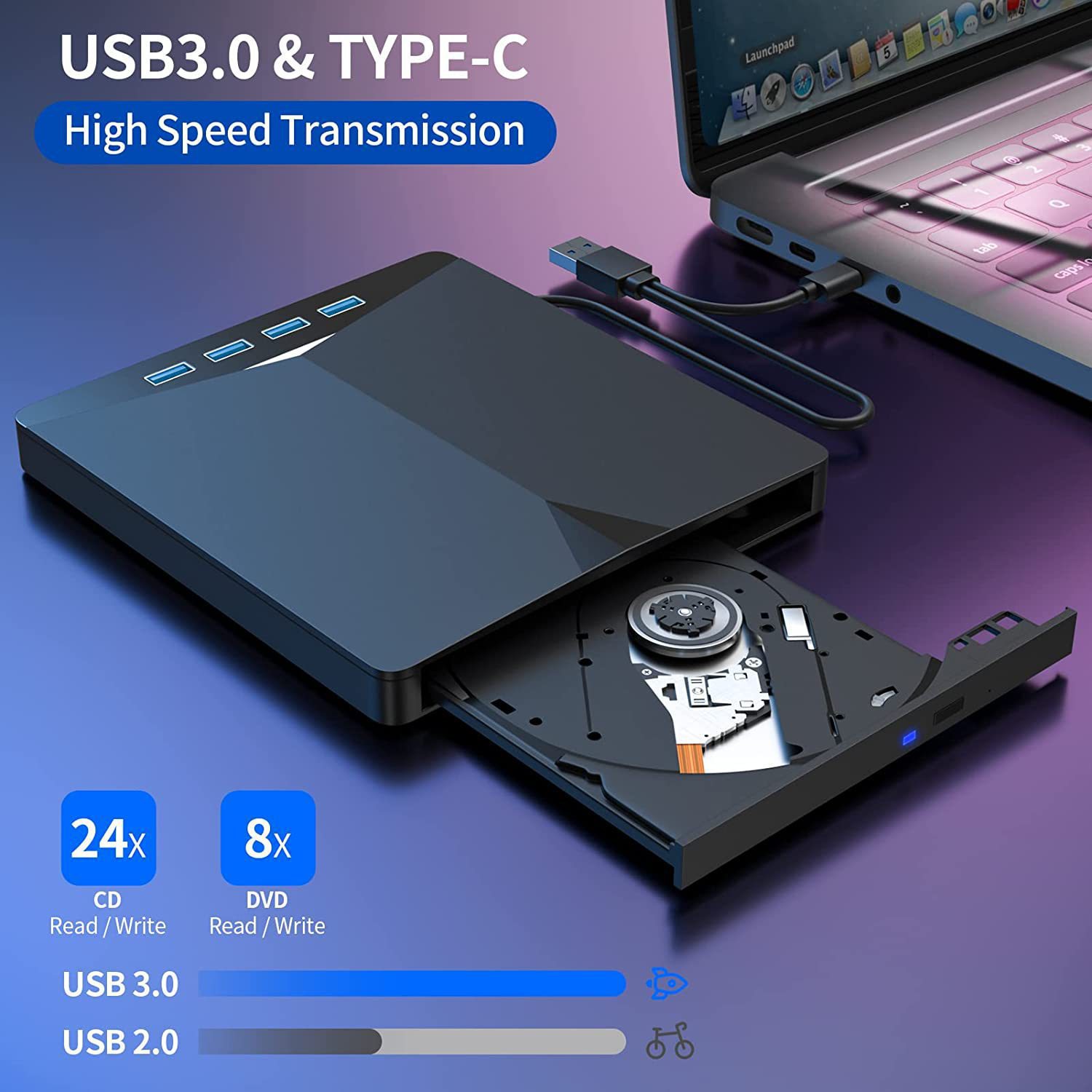 Внешний DVD-привод 7-в-1 USB 3 – обзор и цена Power Tools Windows 10
