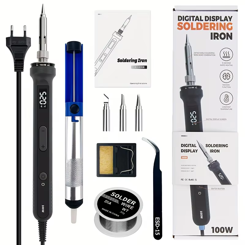Цифровой паяльник мощностью 10 – обзор и цена Power Tools Total