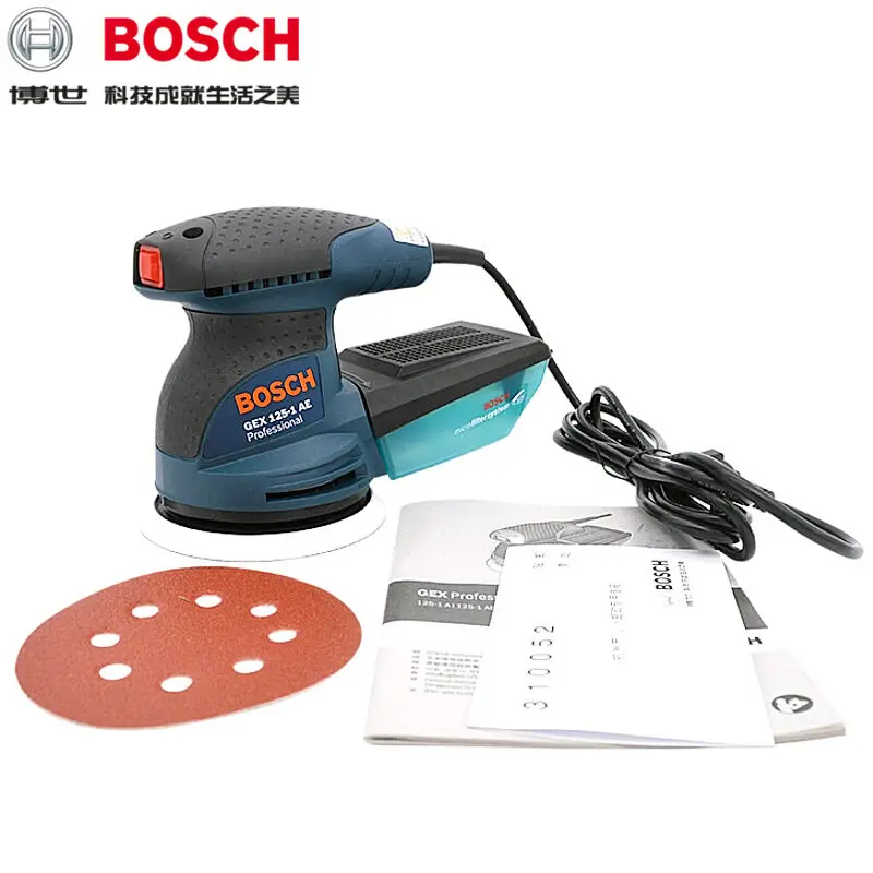 BOSCH GEX 125-1AE 220В Эксцент – обзор и цена Power Tools Sander