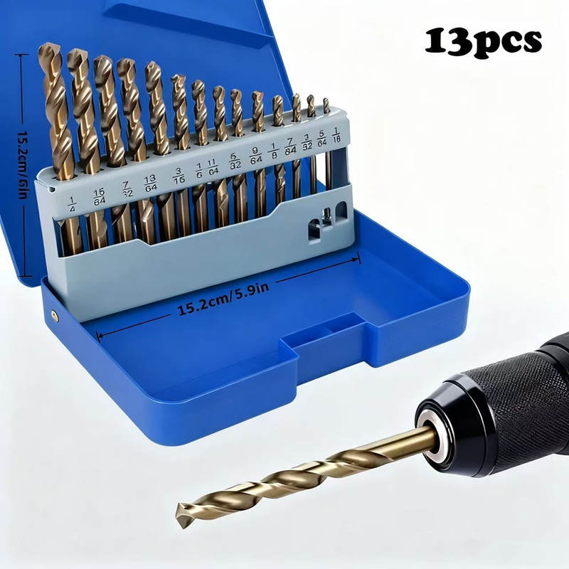 Набор из 13 сверл из кобальтов – обзор и цена Power Tools Kobalt