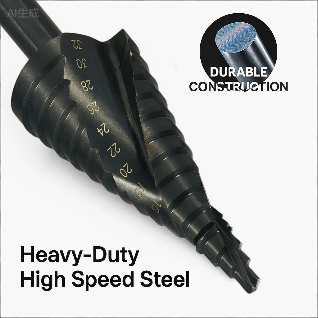 Сверло ступенчатое HSS с кобал – обзор и цена Power Tools Kobalt