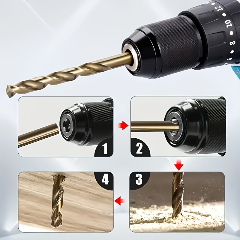 Набор из 10 кобальтовых сверл  – обзор и цена Power Tools Kobalt