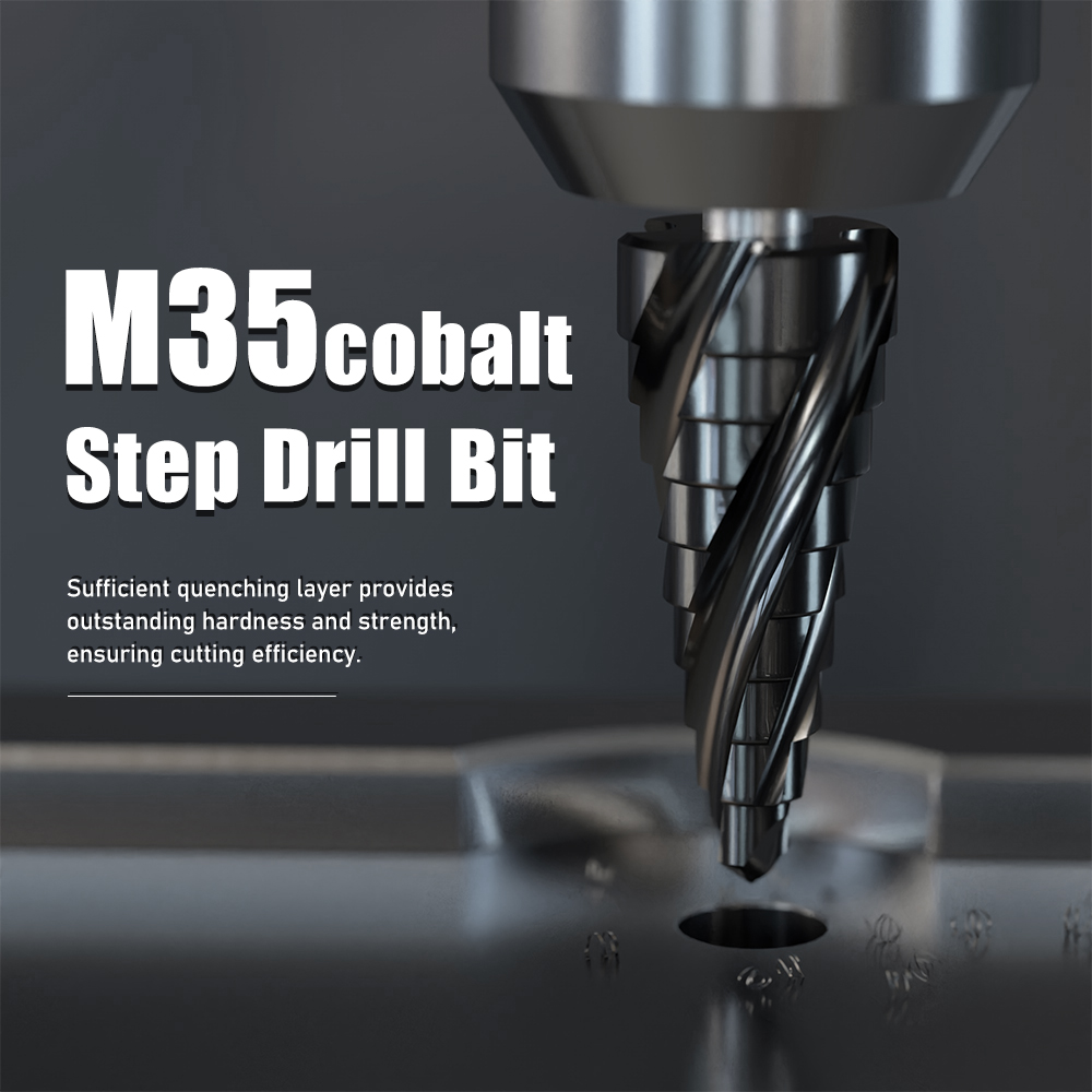 Ступенчатое сверло M35 Cobalt  – обзор и цена Power Tools Kobalt