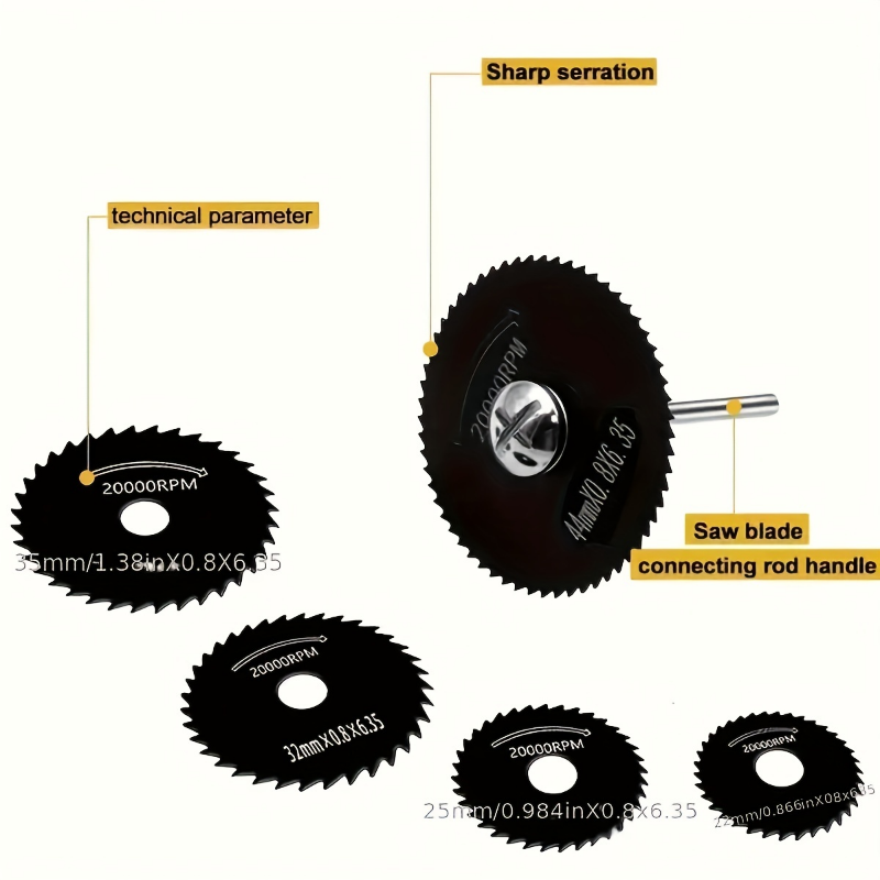 Набор из 6 лезвий для резки ме – обзор и цена Circular Saw Cordless