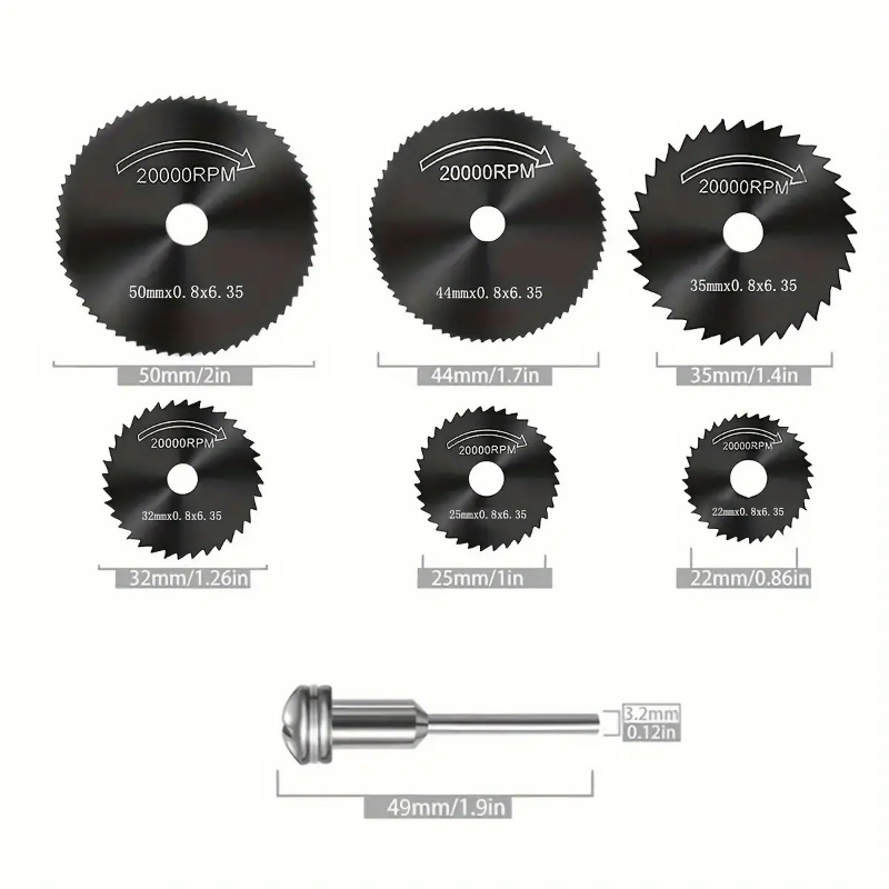 Набор из 6 лезвий для резки ме – обзор и цена Circular Saw Cordless